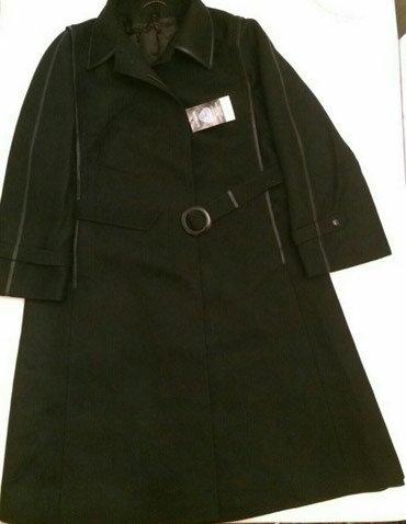 qara palto: Palto XL (EU 42), rəng - Qara