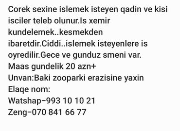 aşbaz isi: Corek