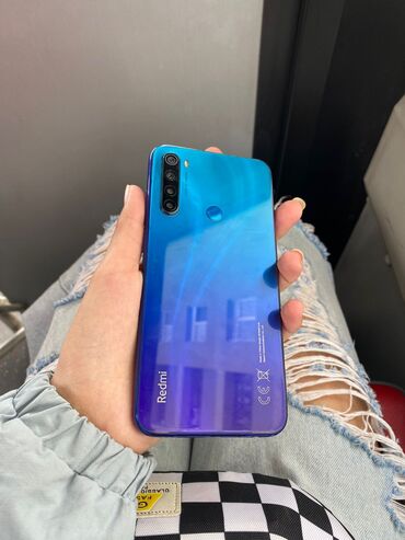 xiaomi redmi note 9 qiymeti: Xiaomi Redmi Note 8, 32 GB, rəng - Göy, 
 Face ID, Barmaq izi