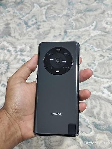 Мобильные телефоны: Honor Magic 4 Pro, Б/у, 256 ГБ, цвет - Черный, 1 SIM, 2 SIM — 1