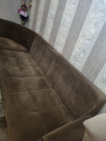 Divan və kreslo dəstləri: Künc divan dəsti - Forma: L-şəkilli/künc konstruksiya, geniş oturma — 3