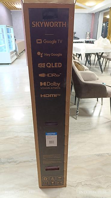 Телевизоры: Телевизор. QLED Skyworth 86X75G с экраном 86” обладает качественным — 9