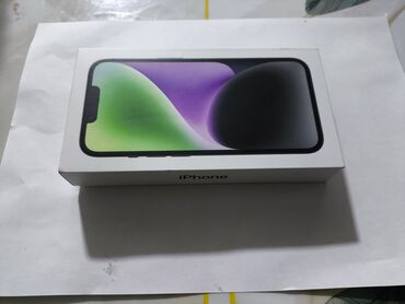 купить бу сони плейстейшен 4: IPhone 14, Жаңы, 128 ГБ, Midnight, Кабель, Куту, 100 %