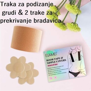 Lepota i zdravlje: 1.100din 5m traka za grudi + 2 za bradavice 950din 5m traka za grudi