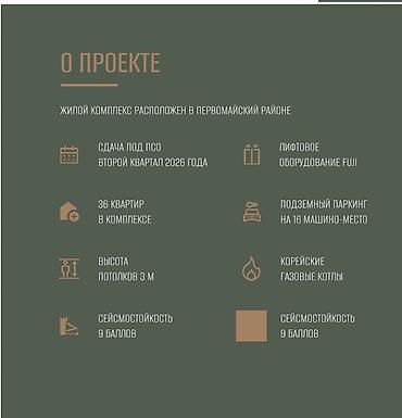 35000: 2 комнаты, 51 м², Элитка, 2 этаж, ПСО (под самоотделку) — 2