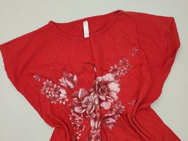 ubrania z kotem: Women`s T-shirt, size 2XL (EU 44)