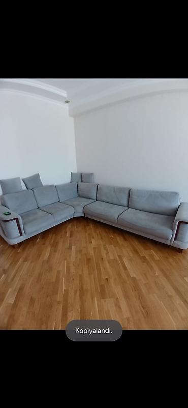 ofis ucun divan: Salogludan yeni kimi açılan künc divan satılır,materialı nabukdu heç — 1