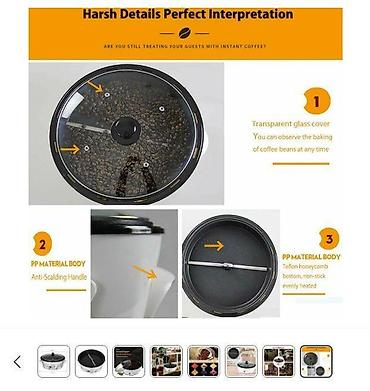 Aparati za kafu: Električni aparat za prženje zrna kafe – Coffee Bean Baker / Coffee — 5