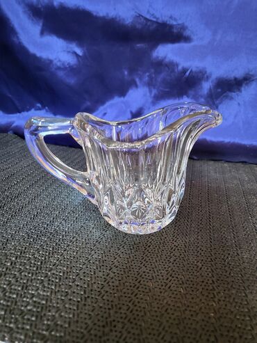 Čajnici: Bokalcic nov kristal,led kristal iz 70ih. Nov bokal,sve na njemu — 1
