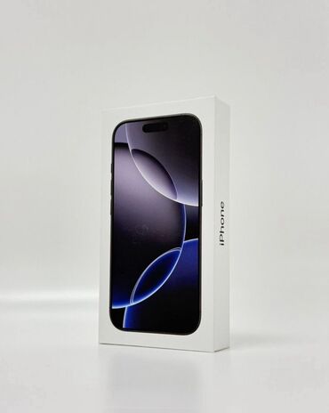 арзан телефон айфон: IPhone 16 Pro, 128 ГБ, Кара, Куту