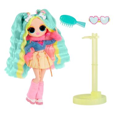 туфли на платформе: Кукла LOL Surprise OMG Sunshine Makeover Bubblegum DJ покорит своим