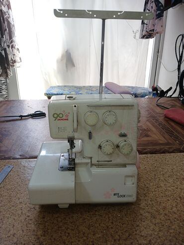 работа в бишкеке швейный цех упаковщик: Швейная машина Janome, Новый,Оверлок, 4-нитка, Самовывоз