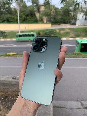 Apple iPhone: IPhone 13 Pro, Б/у, 128 ГБ, Желтый, Защитное стекло, Чехол, 76 %