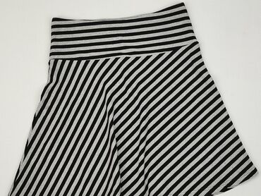 czarne spódniczki rozkloszowane: Spódnica, H&M, XS (EU 34), stan - Idealny
