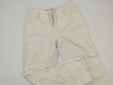 spodnie dresowe z prostą nogawką: Material trousers, M (EU 38), condition - Very good