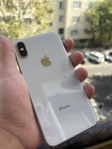 Apple iPhone: IPhone X, 64 GB, Ağ, Face ID