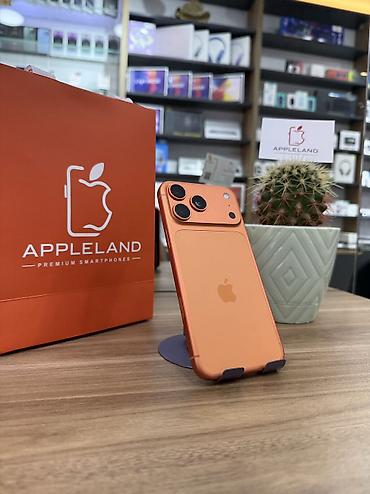 IPhone 17 Pro Max, 512 ГБ, Оранжевый, Гарантия at lalafo.az — 1 IPhone 17 Pro Max, 512 ГБ, Оранжевый, Гарантия — 1