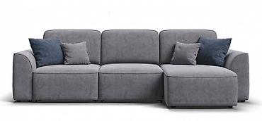 sofa: Угловой диван KING SE с бельевым коробом, еврокнижка, велюр Royal — 6
