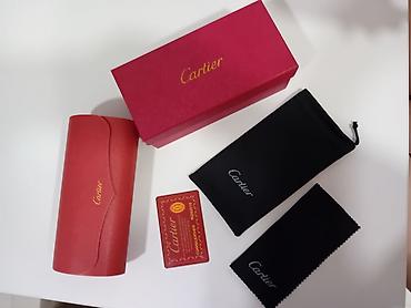 Naočare: Cartier sunčane naočare – ženski model - Oblik: mačkaste (cat-eye) — 10