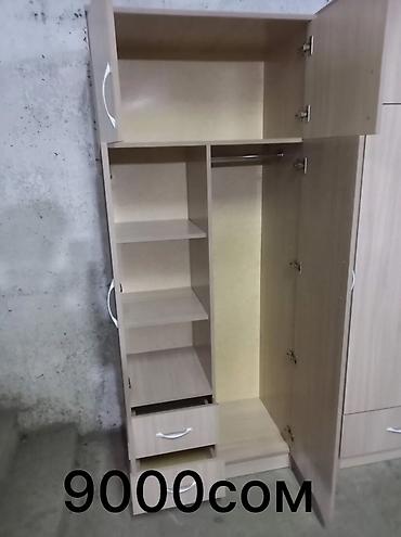 Шифоньеры, шкафы для одежды: Шифоньер, шкаф для одежды, Прямой, ЛДСП — 9