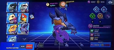 qas permanent: Brawl Stars hesabı – yüksək səviyyəli döyüşçülər və nadir kostyumlar — 8