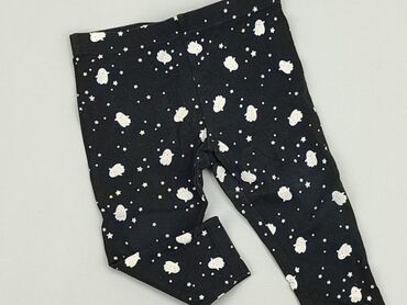 legginsy z bawełny organicznej: Leggings, F&F, 9-12 months, condition - Good