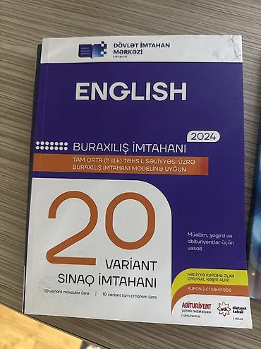 turnik ev ucun type 1: İngilis dili 11-ci sinif, 2024 il — 1