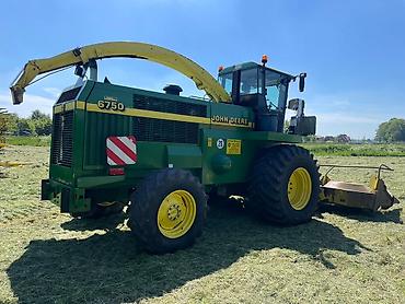 Самоходные косилки: Самоходный кормоуборочный комбайн John Deere 6750 с — 4