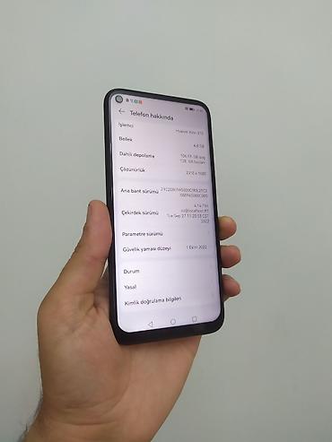 Mobil telefonlar: Huawei P40 lite, 128 GB, rəng - Qara, Barmaq izi — 2