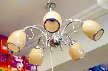 Çilçıraqlar: Çılçıraq, 5 lampa, Metal — 3