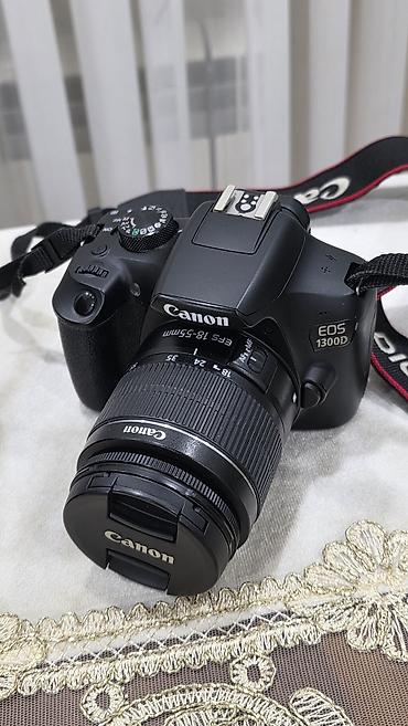 Фото и видеокамеры: Canon EOS 1300D DSLR fotoaparat dəsti Cihaz Yaxşı vəziyətdədir — 3