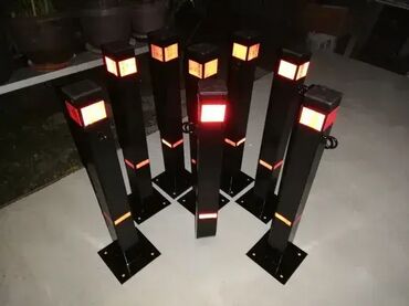 Proizvodi od rolovanog metala, metalni kanali: Proizvodnja na veliko i malo, u svim bojama, visina stuba je 60cm — 4