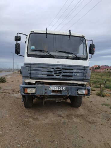 Yük maşınları üçün qoşqular: Mercedes-Benz 3340, 2002 il, motor 8 l, Samosval, İşlənmiş