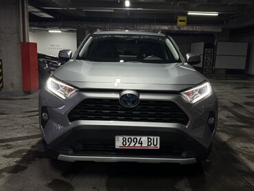 накладка на бампер: Toyota RAV4: 2019 г., 2.5 л, Вариатор, Гибрид, Кроссовер