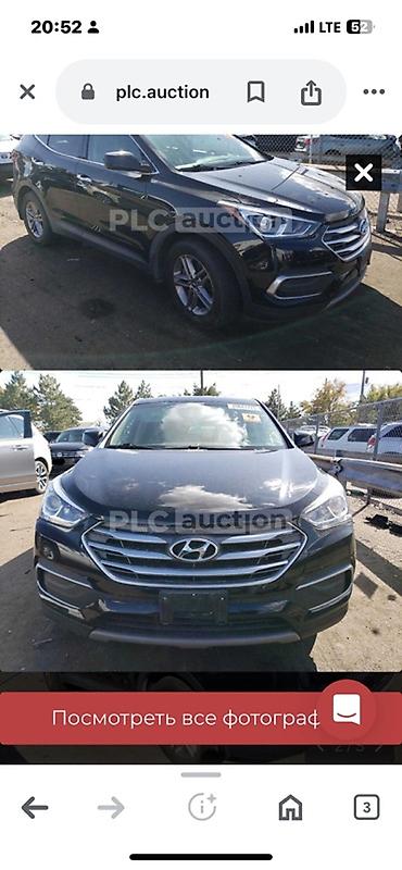 g70 genesis: Hyundai Santa Fe: 2018 г., Автомат, Бензин, Кроссовер — 1