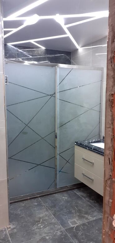 Duş kabinaları, arakəsmələr: Yeni Arakəsmə, Ödənişli çatdırılma, Rayonlara çatdırılma — 27