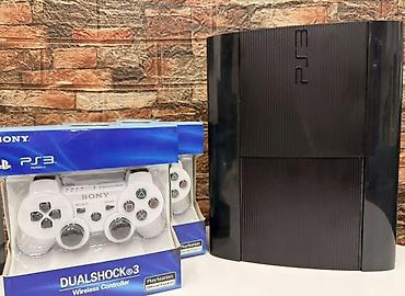 ps3 60: Продаю идеальную PS3 Super slim, прошитая +40топ игр, Память 500гиг — 1
