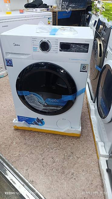 dulipu machine: Стиральная машина автомат, Новый, Midea, До 8 кг, Фронтальная, Оптом — 5