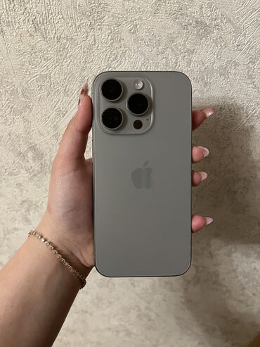 Apple iPhone: IPhone 15 Pro, 512 GB, Natural Titanium, Face ID