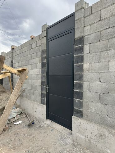 Откатные ворота: Откатные ворота с калиткой и навесом - Тип: откатная конструкция на at lalafo.kg — 11 Откатные ворота: Откатные ворота с калиткой и навесом - Тип: откатная конструкция на — 11