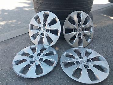 disk satilir: Hyundai orijinal disk qapaqları (4 ədəd dəst) - Model: Hyundai — 8