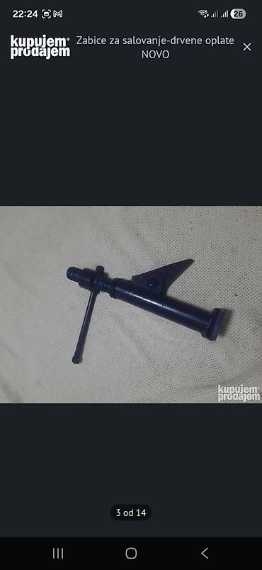 Stege: Žabice za šalovanje – držači za drvene oplate Zabice za salovanje — 2