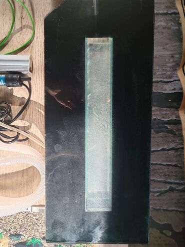 Balıq: Şüşə akvarium komplekti - Ölçü: 45×20 sm (dikdörtgen forma, geniş ön — 6