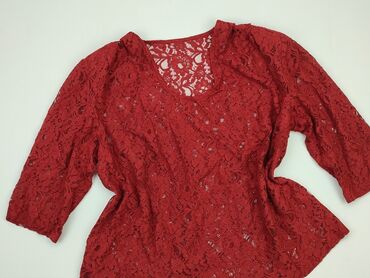 bluzki do czerwonych spodni: Bluzka Damska, 4XL, stan - Bardzo dobry