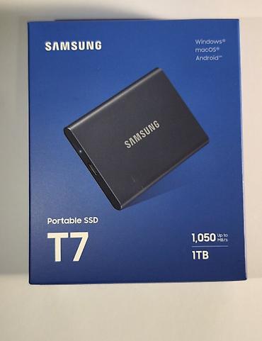 Ноутбуки и аксессуары: Samsung Portable SSD T7 1TB Компактный и быстрый внешний SSD для — 3