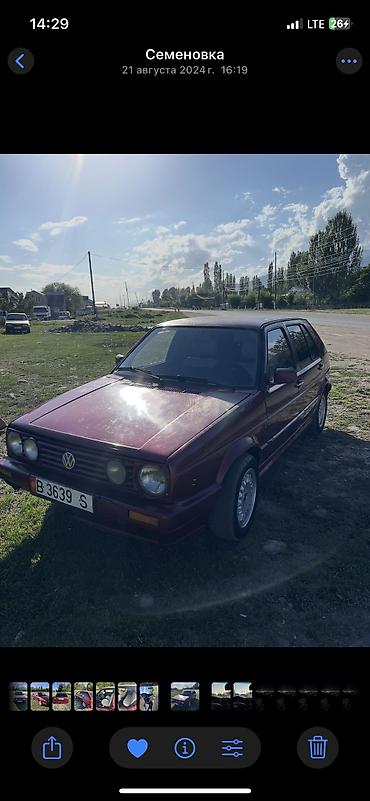 smart open: Volkswagen Golf: 1988 г., 1.8 л, Механика, Бензин, Хэтчбэк — 3