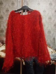 черные мужские водолазки: Qırmızı “shaggy” fakturalı sviter təzədir 30manat razılaşma ilə -