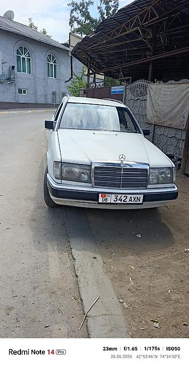 кекеев: Mercedes-Benz W124: 1990 г., 2 л, Бензин, Универсал — 2