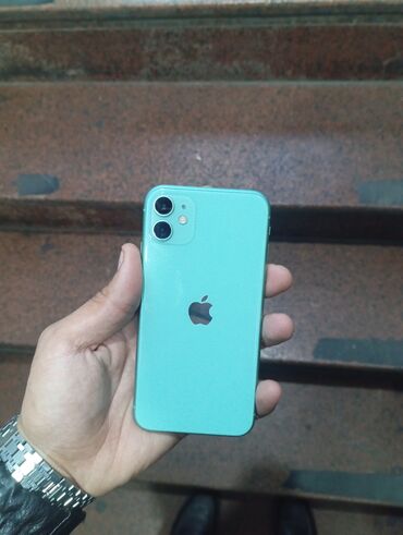 lalafo musiqi merkezi: IPhone 11, 128 ГБ, Зеленый, Face ID