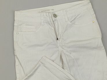 bluzki do bialych spodni: Spodnie 3/4 Damskie, XS, stan - Dobry